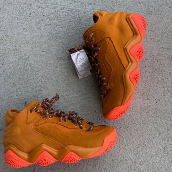 Adidas Ivy Park Top Ten 2000 Focus Orange Sneakers IVP  mens 8